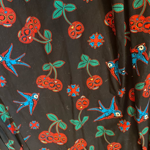 Rockabilly/Retro Candy Skull Dress - Picture 4 of 4